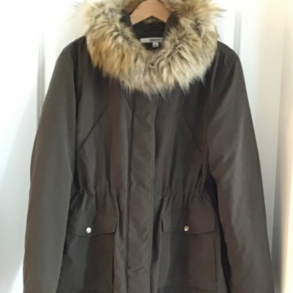 DKNY women’s parka size xl. NWT. - Picture 2 of 6